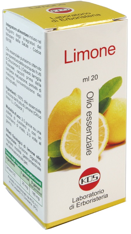 LIMONE OLIO ESSENZIALE 20 ML - doctorpill.it