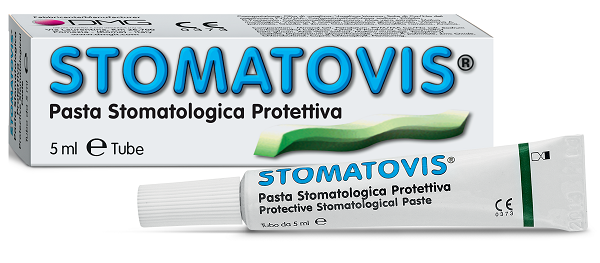 PASTA STOMATOLOGICA PROTETTIVA STOMATOVIS STOMATITI AFTOSE 5 ML - doctorpill.it