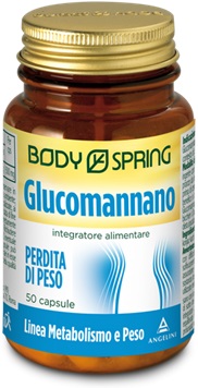 BODY SPRING GLUCOMANNANO 50 CAPSULE - doctorpill.it
