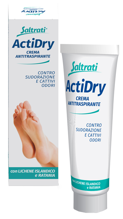 SALTRATI ACTIDRY CREMA ANTITRASPIRANTE 100 ML - doctorpill.it