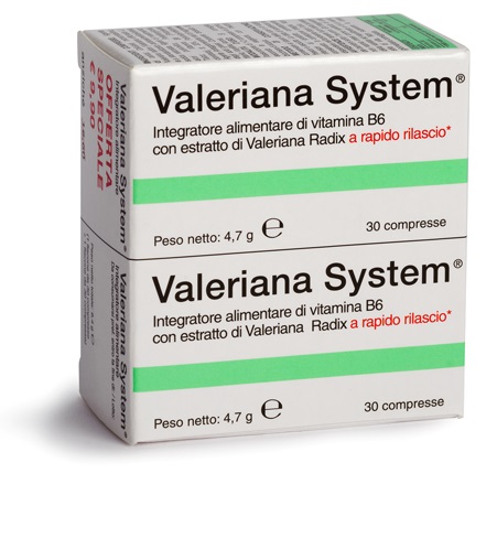 VALERIANA SYSTEM 30 COMPRESSE + 30 COMPRESSE - doctorpill.it