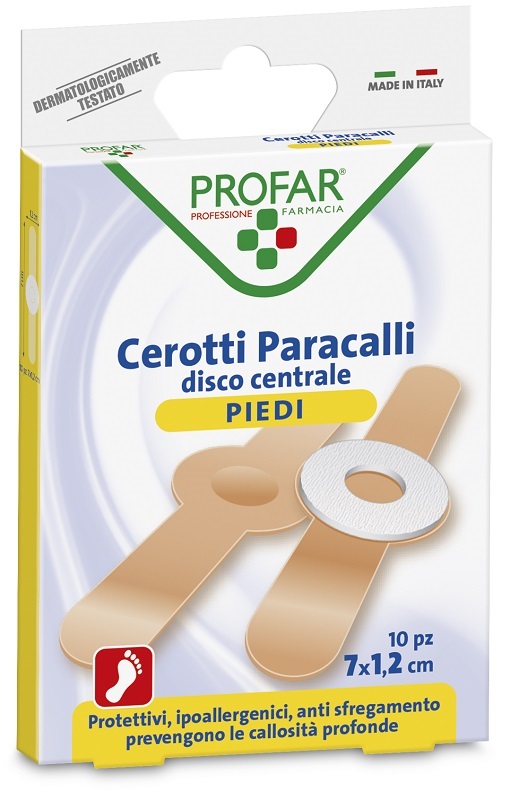 CEROTTO PARACALLI PROFAR 7X1,2 CM 10 PEZZI - doctorpill.it
