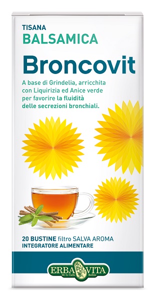 BRONCOVIT TISANA 20 BUSTINE 2G - doctorpill.it