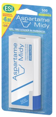 ESI ASPARTAME MIDY 500 COMPRESSE OFFERTA SPECIALE - doctorpill.it
