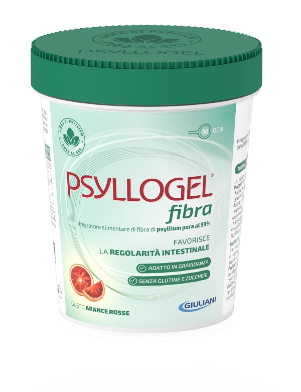 PSYLLOGEL FIBRA ARANCE ROSSE VASO 170 G - doctorpill.it