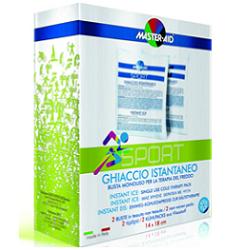 GHIACCIO ISTANTANEO MASTER-AID SPORT PER TERAPIA DEL FREDDO 2 PEZZI - doctorpill.it