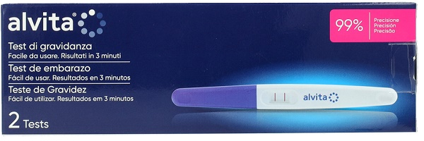 TEST DI GRAVIDANZA ALVITA 2 PEZZI - doctorpill.it