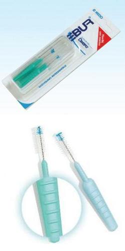 EBUR SCOVOLINO FINE CON MANICO IN ASTUCCIO TASCABILE 5 PEZZI - doctorpill.it