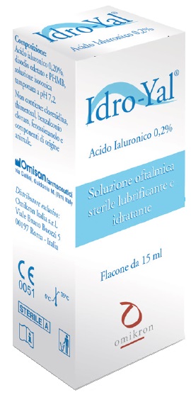 IDRO-YAL SOLUZIONE OFTALMICA LUBRIFICANTE IDRATANTE ACITO IALURONICO 0,2% 15 ML - doctorpill.it