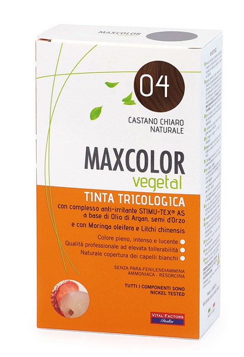 MAX COLOR VEGETAL 04 TINTURA 140 ML - doctorpill.it