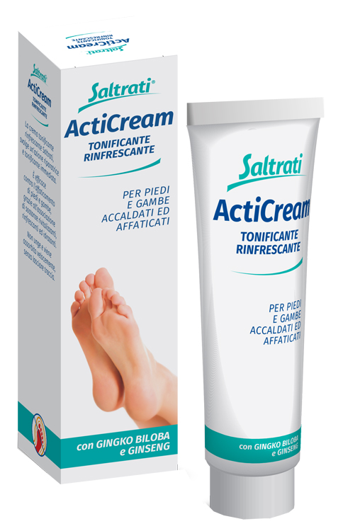 SALTRATI ACTICREAM TONIFICANTE RINFRESCANTE PER PIEDI E GAMBE 100 ML - doctorpill.it