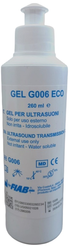 GEL PER APPARECCHI AD ULTRASUONI 260 ML - doctorpill.it