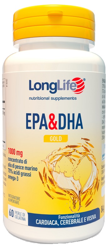 LONGLIFE EPA DHA GOLD 60 PERLE - doctorpill.it