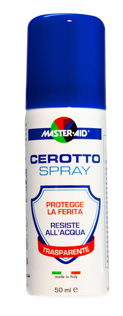 CEROTTO SPRAY MASTER-AID FLACONE 50ML CIRCA 80 APPLICAZIONI - doctorpill.it