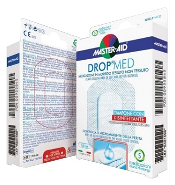 MEDICAZIONE ADESIVA MASTER-AID DROP MED 15X17 3 PEZZI - doctorpill.it