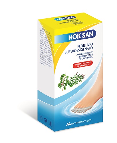NOK SAN PEDILUVIO SUPEROSSIGENATO 400 G - doctorpill.it