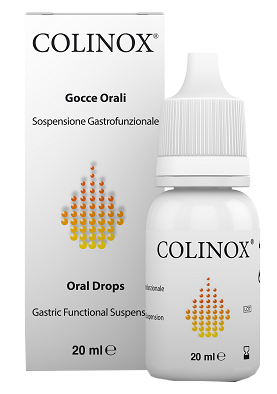 COLINOX SOSPENSIONE GASTROFUNZIONALE GOCCE OROSOLUBILI TRATTAMENTO METEORISMO AEROFAGIA COLICHE GASSOSE 20 ML - doctorpill.it