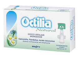 OCTILIA NATURAL GOCCE OCCHI IRRITATI E ARROSSATI 10 FLACONCINI MONODOSE 0,5 ML - doctorpill.it
