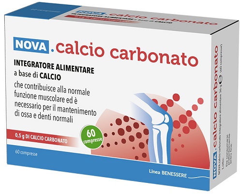 CALCIO CARBONATO 60 COMPRESSE DA 0,6 G - doctorpill.it