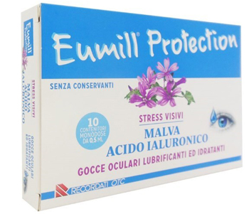 EUMILL PROTECTION GOCCE OCULARI 10 FLACONCINI MONODOSE 0,5 ML - doctorpill.it