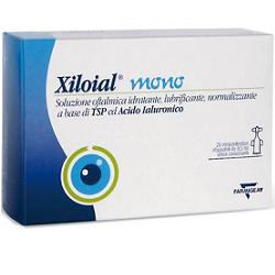 SOLUZIONE OFTALMICA IDRATANTE LUBRIFICANTE XILOIAL 20 MONODOSE DA 0,5ML - doctorpill.it