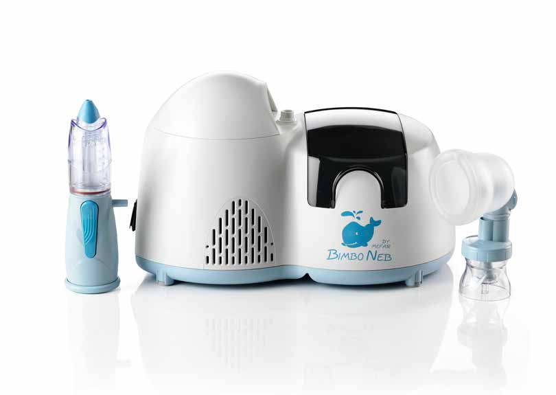 AEROSOL SISTEMA A 2 FUNZIONI BIMBONEB COLORE BIANCO ARTICOLO 400150 - doctorpill.it