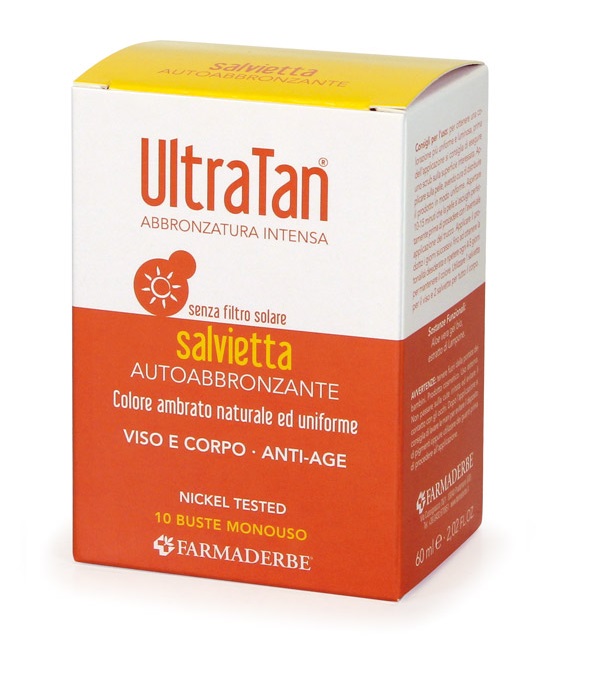 ULTRA TAN SALVIETTE AUTOABBRONZANTI 10 BUSTE - doctorpill.it