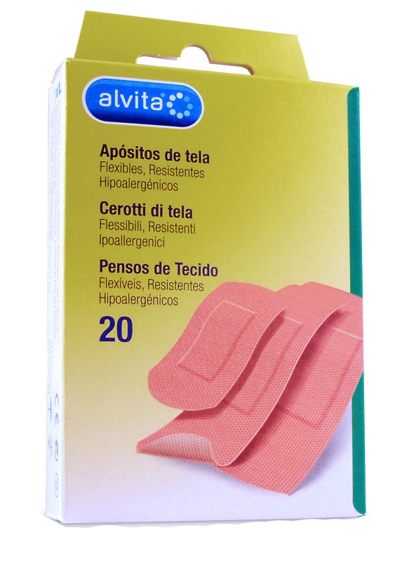 CEROTTO TELA 20 PEZZI ALVITA - doctorpill.it