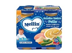 MELLIN BABY CENA COMPLETA POLLO VERDURE 2 PEZZI 200 G - doctorpill.it