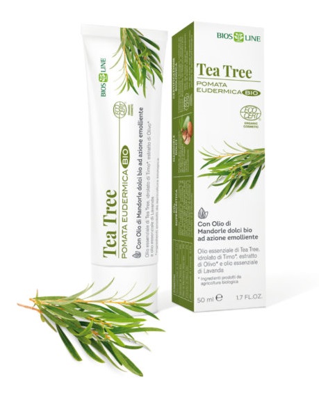 BIOSLINE TEA TREE POMATA EUDERMICA CERT ECOCERT 50 ML - doctorpill.it