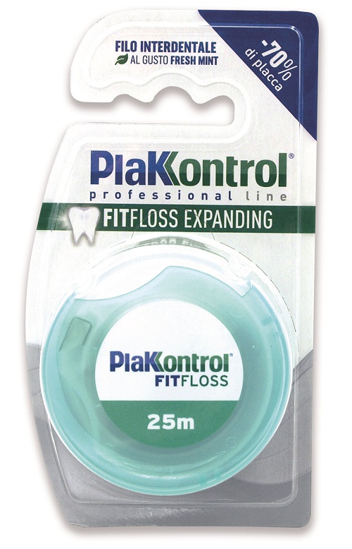 PLAKKONTROL FIT FLOSS FILO 25 M - doctorpill.it