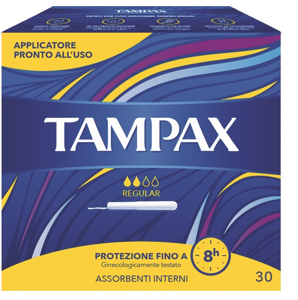 TAMPAX BLUE BOX REGULAR 30 PEZZI - doctorpill.it