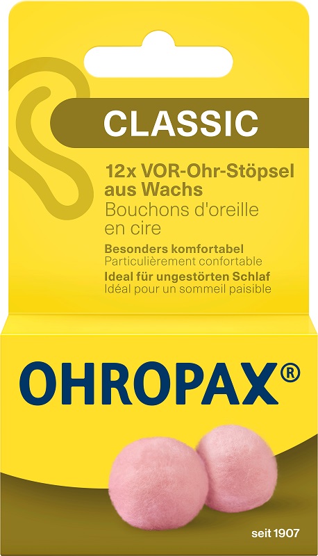 OHROPAX TAPPI AURICOLARI CERA 12 PEZZI - doctorpill.it