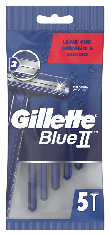 RASOIO GILLETTE BLUE II STANDARD 6 X 20 X 5 - doctorpill.it