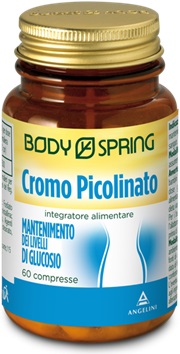 BODY SPRING CROMO PICOLINATO 60 COMPRESSE - doctorpill.it