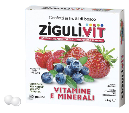 ZIGULI VIT FRUTTIBOSCO 40 CONFETTI - doctorpill.it