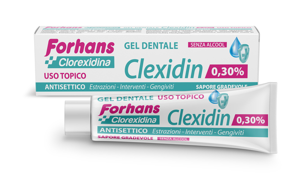 FORHANS CLEXIDIN COLLUTORIO IN GEL ALLA CLOREXIDINA 0,30% 30 - doctorpill.it