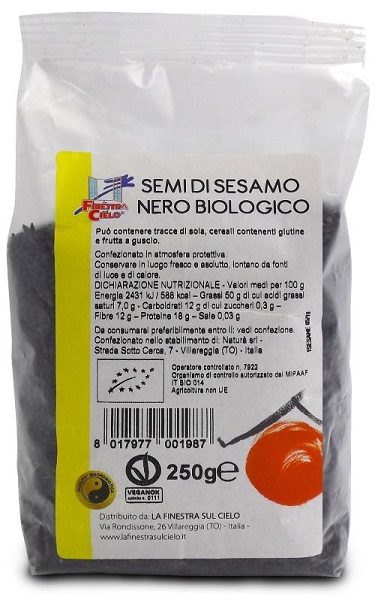 SESAMO NERO 250 G - doctorpill.it