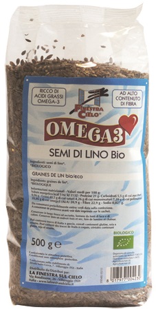 FSC OMEGA3 SEMI DI LINO BIO AD ALTO CONTENUTO DI FIBRA 500 G - doctorpill.it
