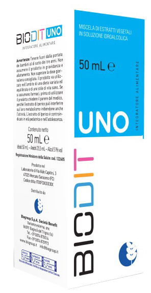 BIODIT UNO SOLUZIONE IDROALCOLICA 50 ML - doctorpill.it