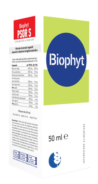 BIOPHYT PSOR S 50 ML SOLUZIONE IDROALCOLICA - doctorpill.it