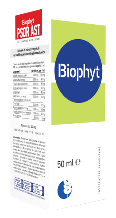 BIOPHYT PSOR AST 50 ML SOLUZIONE IDROALCOLICA - doctorpill.it