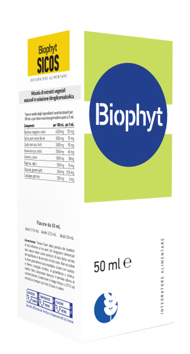 BIOPHYT SICOS 50 ML SOLUZIONE IDROALCOLICA - doctorpill.it