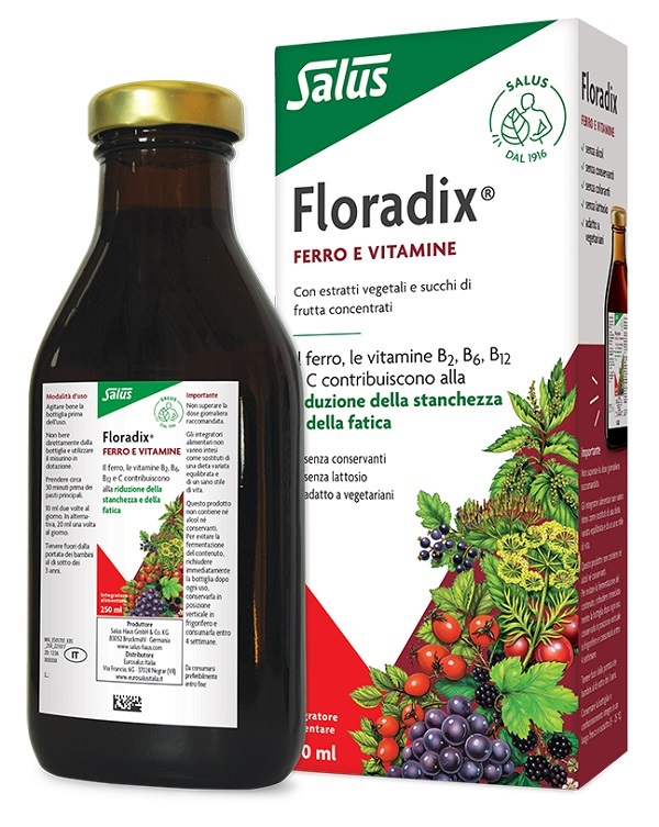 FLORADIX FERRO E VITAMINE 250 ML - doctorpill.it