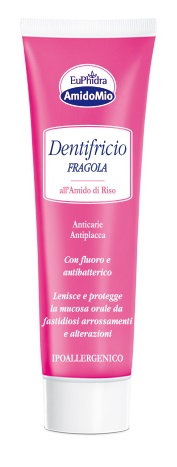 EUPHIDRA AMIDOMIO DENTIFRICIO FRAGOLA 50 ML - doctorpill.it