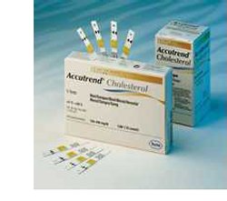 TEST COLESTEROLO TOTALE ACCUTREND CHOLESTEROL 5 PEZZI - doctorpill.it