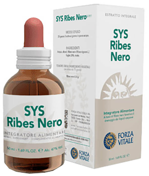 SYS RIBES NERO GOCCE 50 ML - doctorpill.it