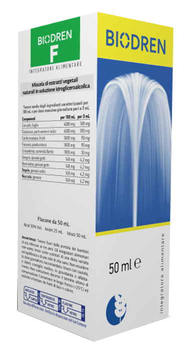 BIODREN F 50 ML SOLUZIONE IDROALCOLICA - doctorpill.it
