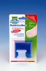 RADDRIZZA ALLUCE IN GEL DI SILICONE BIANCO SEMITRASPARENTE SAGOMATA PER PROTEGGERE E RIALLINEARE L'ALLUCE EVITANDO LO SFREGAMENTO FRA IL PRIMO E IL SECONDO DITO IGIENEPIEDE 1 PEZZO - doctorpill.it