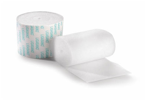 MEDICAZIONE LIGASANO ASSORBENTE IN POLIURETANO NON STERILE STRUTTURA A NIDO D'APE 300X5CM ALTEZZA 3MM 12 PEZZI - doctorpill.it